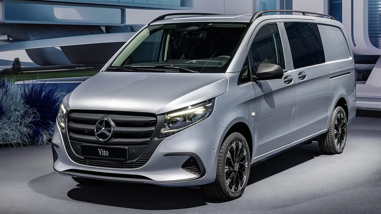 Desvelado el nuevo Mercedes Vito 2024, diseño renovado y más tecnología para una furgoneta con carácter premium