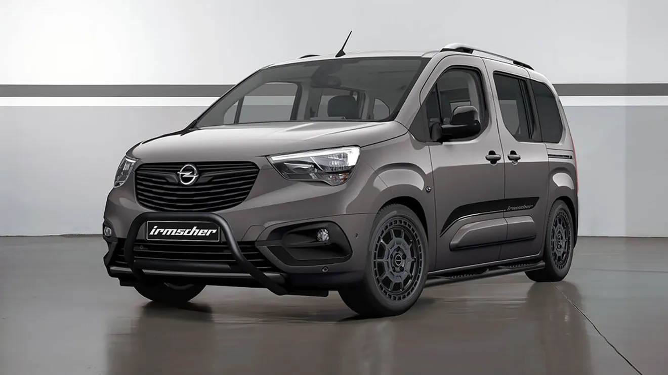 La Opel Combo Life Cross es lo último de Irmscher, la furgoneta compacta se transforma en todoterreno y en Camper si quieres