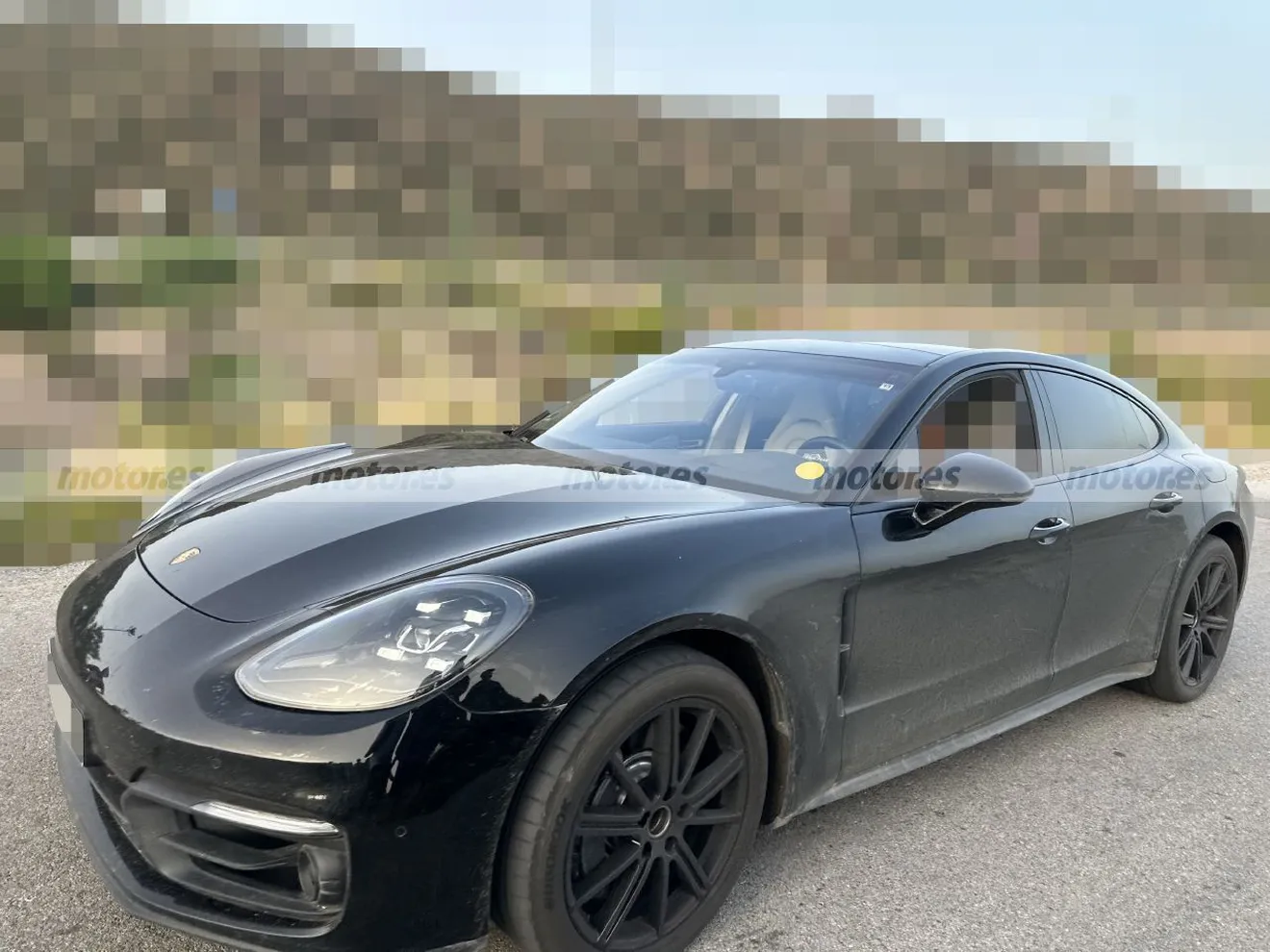 Fotos espía mula Porsche Panamera 2024