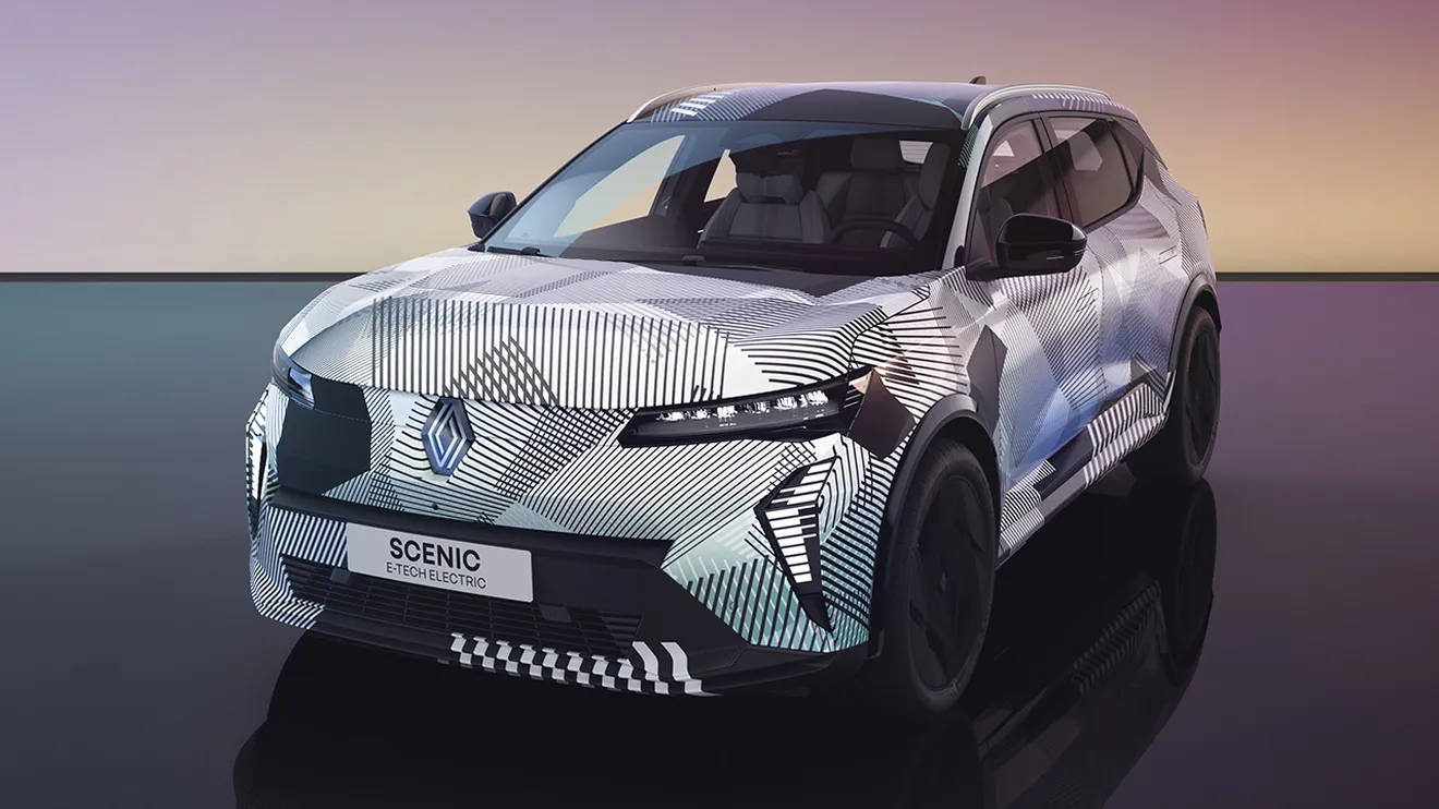 De monovolumen a SUV 100% eléctrico, Renault adelanta el nuevo Scénic E-Tech Electric