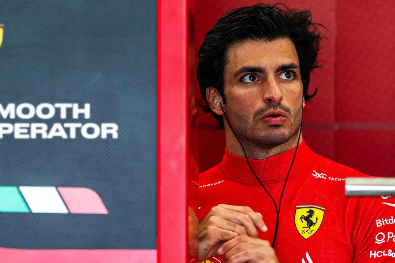 Carlos Sainz se sincera sobre cómo es pilotar para Ferrari: «Es muy exigente mentalmente»