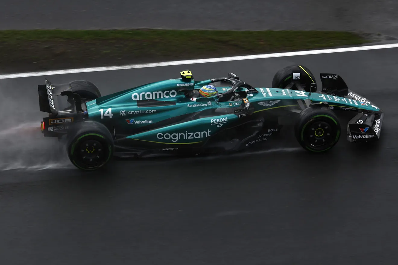 Fernando Alonso, segundo, vuelta rápida y Piloto del Día: «El coche ha volado hoy»