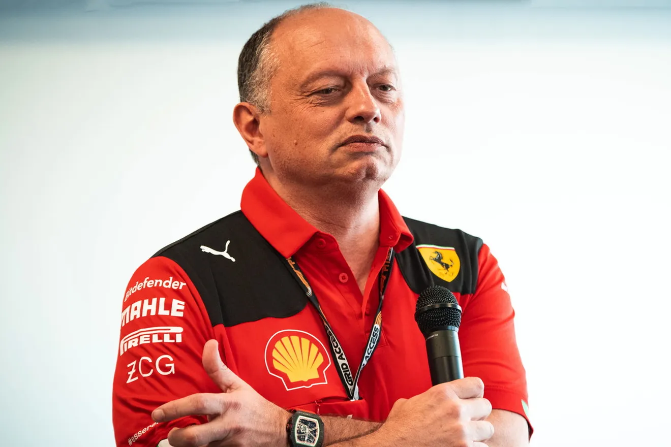 Fred Vasseur confirma que Ferrari todavía necesita margen de mejora: «Estamos en mitad del proceso»