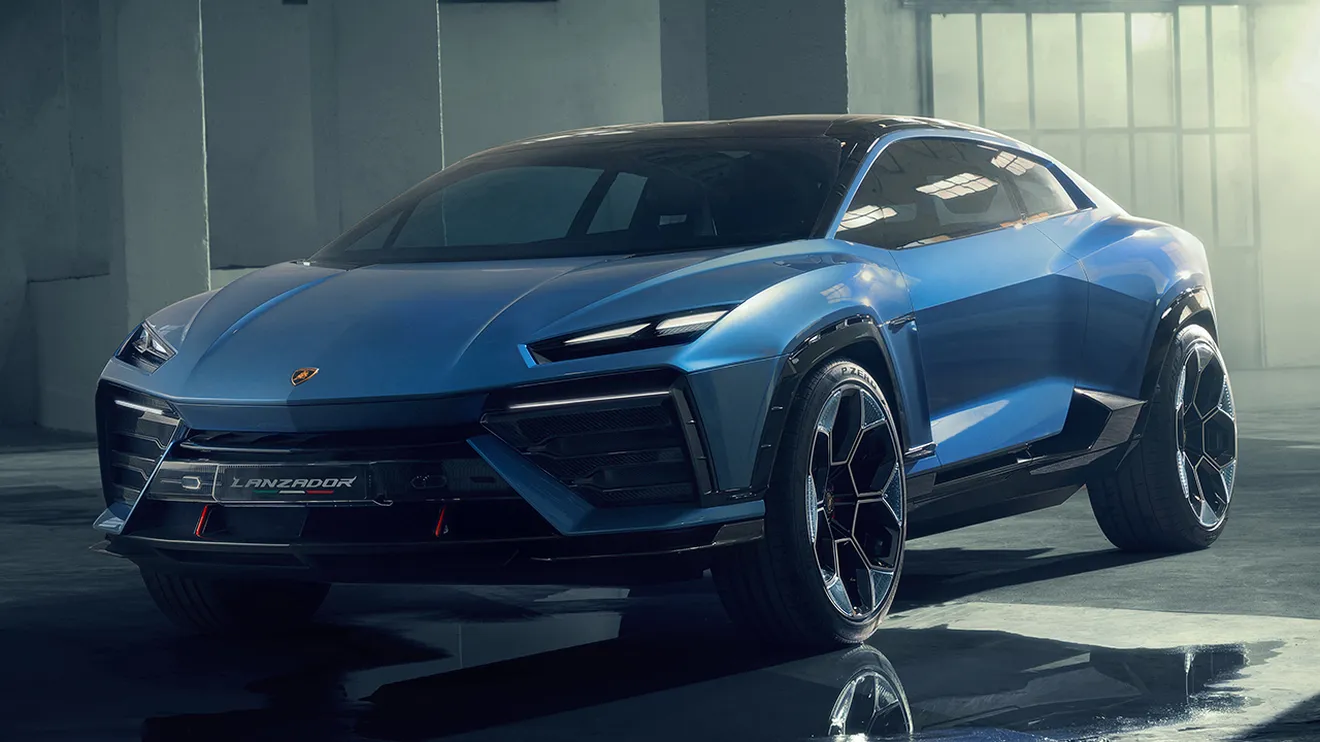Desvelado el nuevo Lamborghini Lanzador Concept, la antesala de un coche eléctrico que llegará en 2028