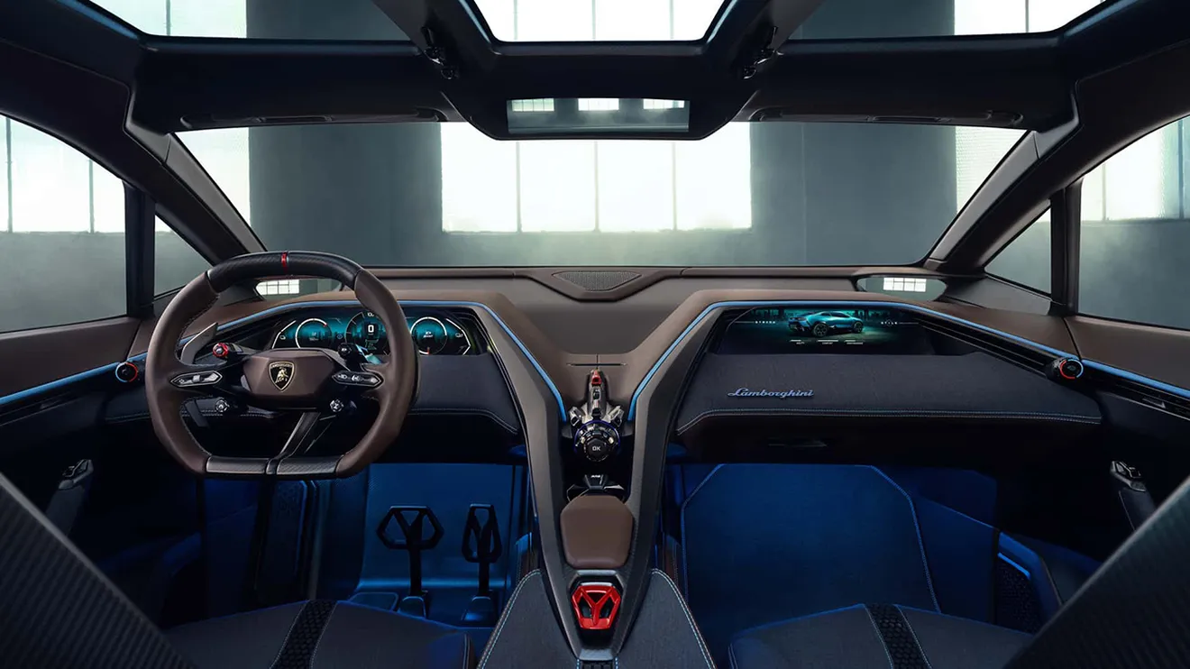 Lamborghini Lanzador Concept - interior
