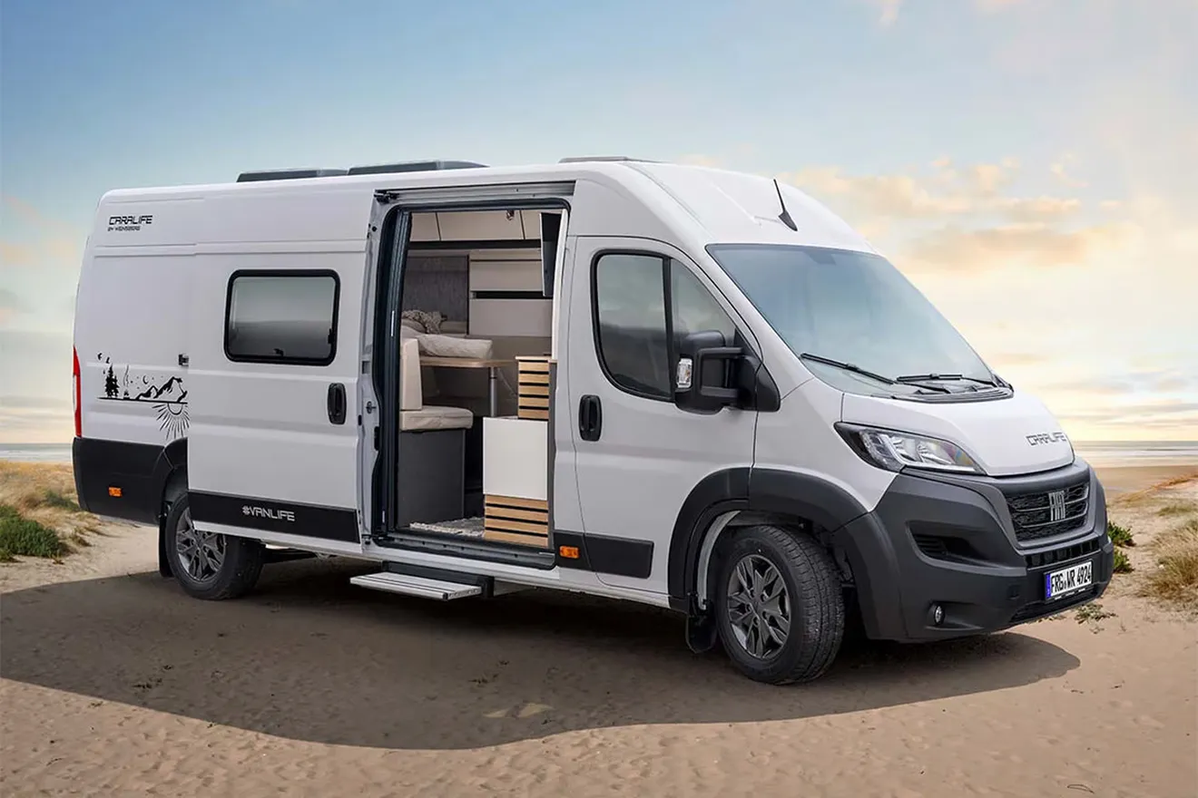 Fiat Ducato Camper por Weinsberg, una espectacular casa rodante con cocina y 'ducha secreta'