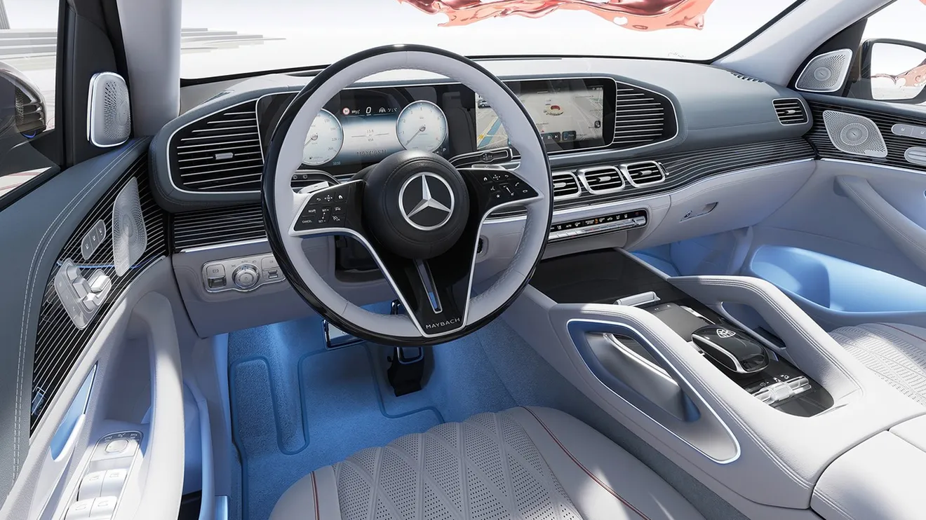 Mercedes-Maybach GLS 2024 - interior
