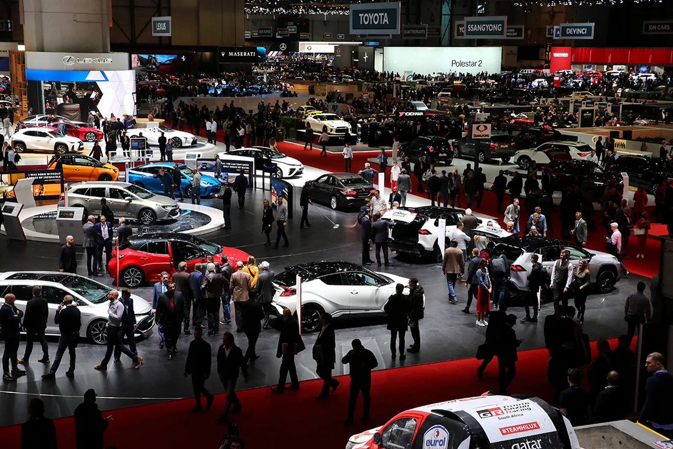 Vista del Salón del Automóvil de Ginebra 2019
