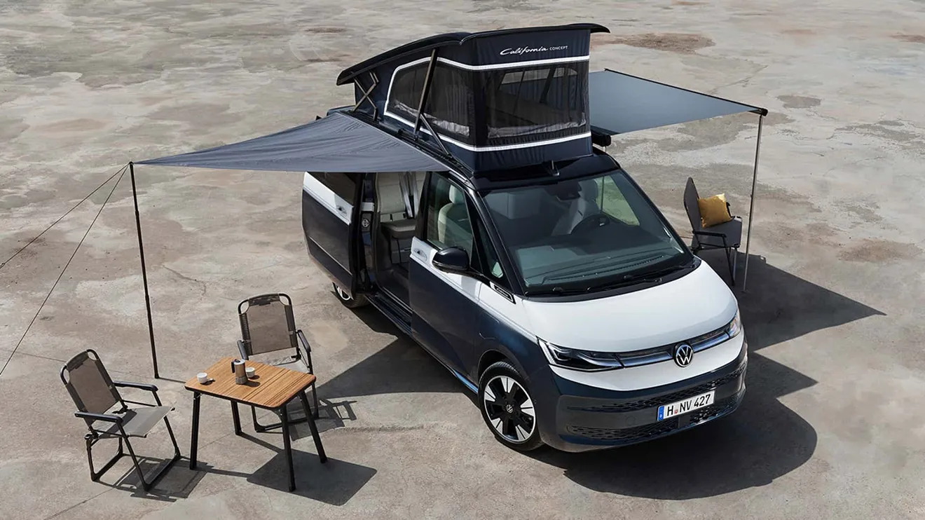 Volkswagen California Concept 2024, la antesala de una camper repleta de comodidades y electrificada