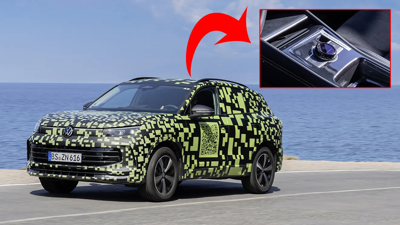 Volkswagen desvela una de las novedades del nuevo Tiguan 2024, un inesperado control multifunción (con vídeo)