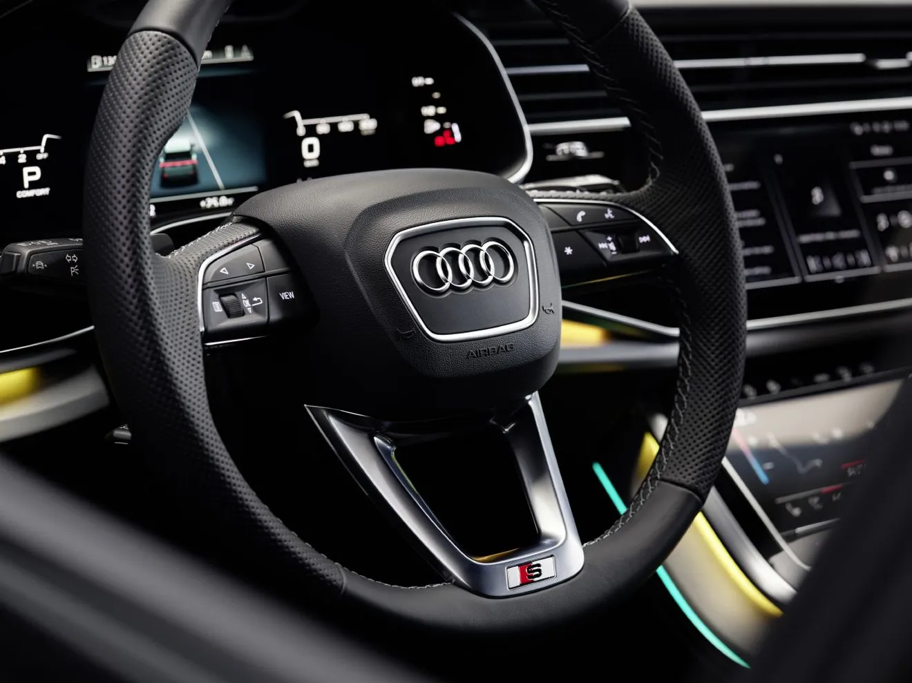 Audi Q8 Facelift 2024 - interior