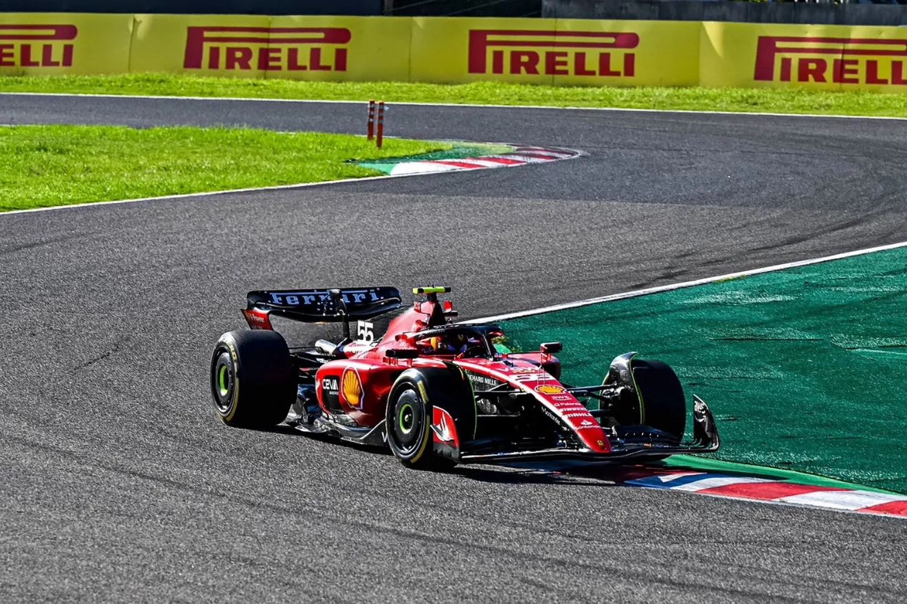 Carlos Sainz lamenta la estrategia de Ferrari: ﻿«Se nos ha escapado Hamilton»