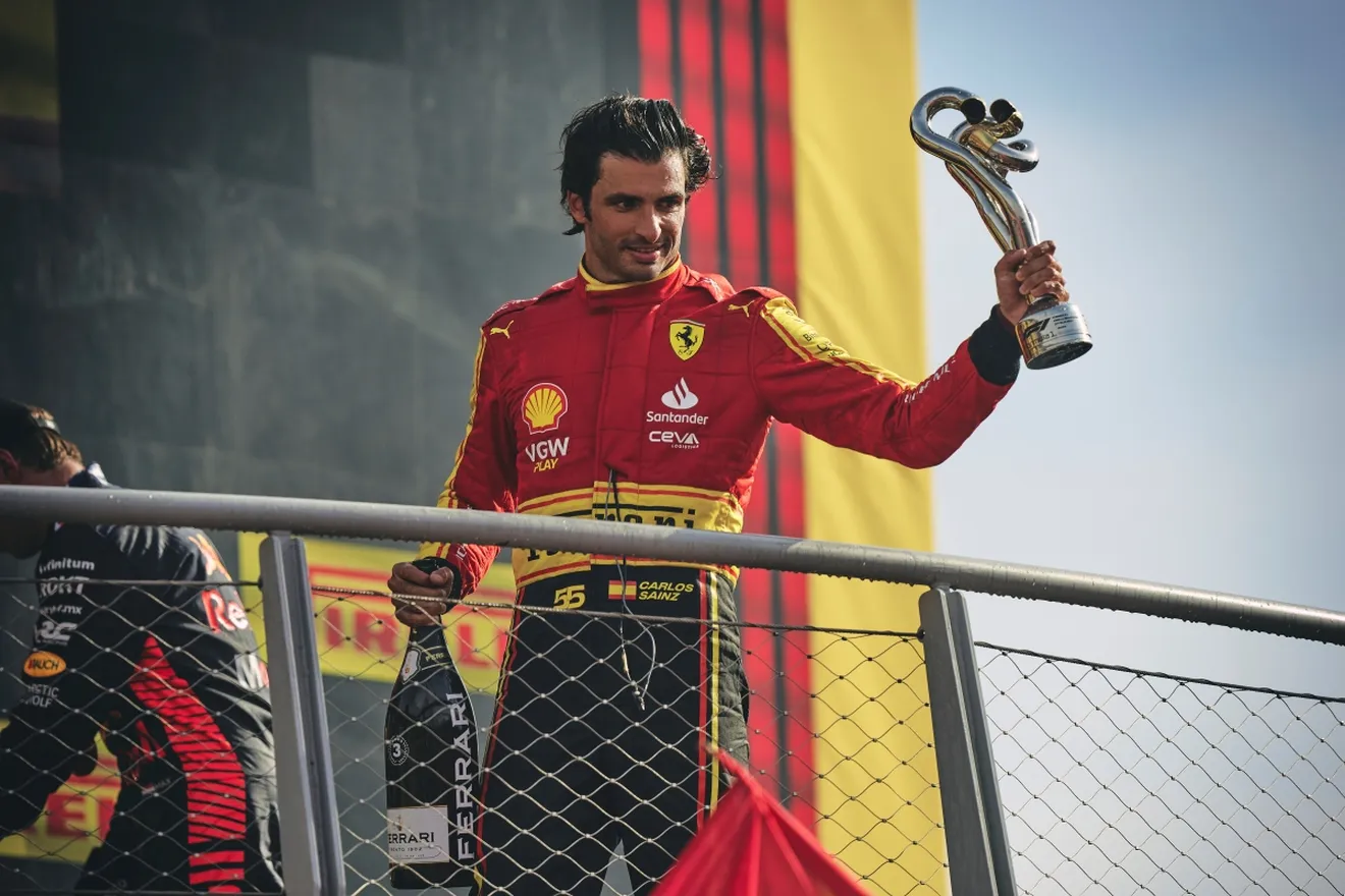 Carlos Sainz cree que Ferrari va ganando la carrera del desarrollo y ve factible el subcampeonato