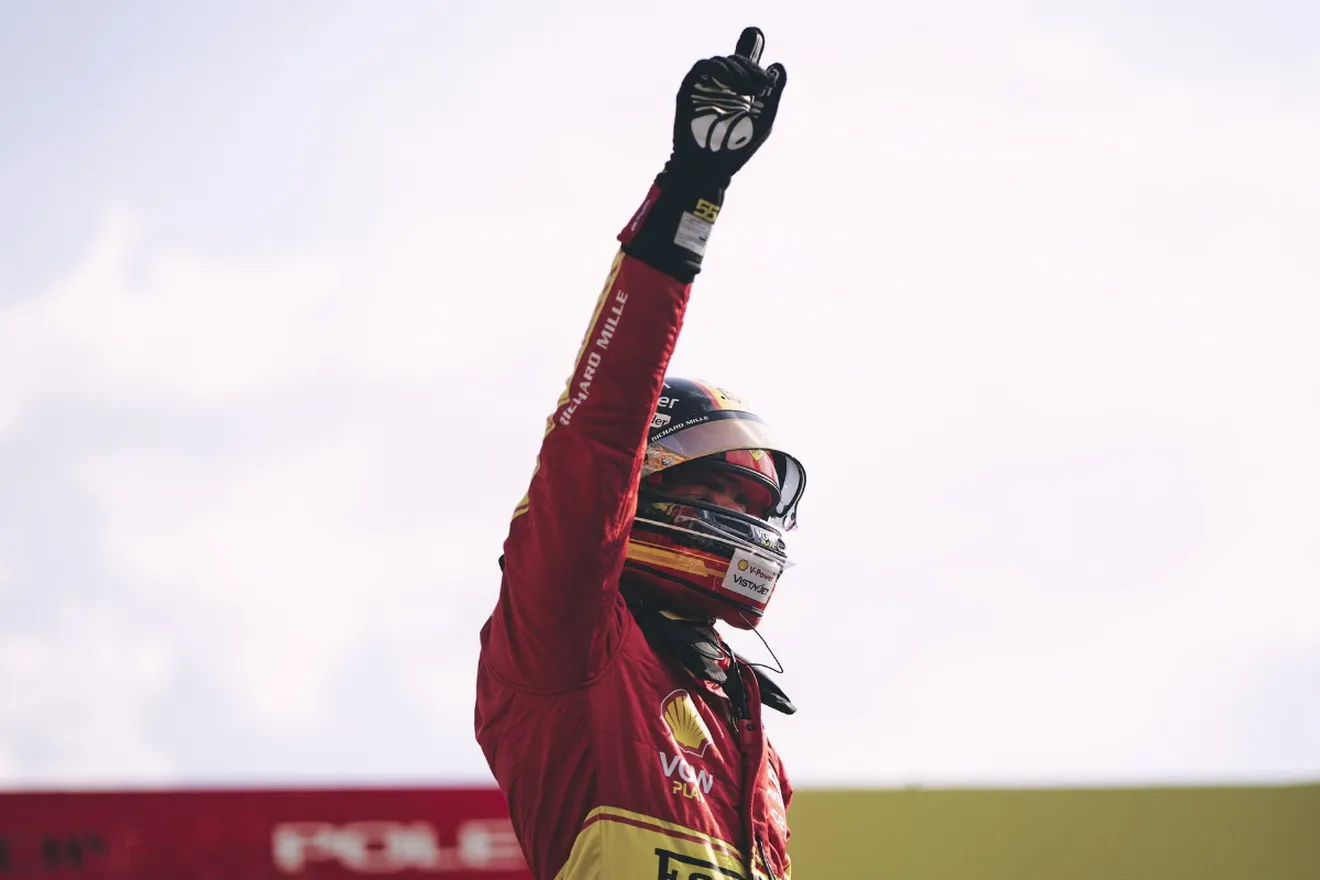 Carlos Sainz consigue una pole muy dulce en Monza: ﻿«Ha sido la mejor vuelta de mi vida»