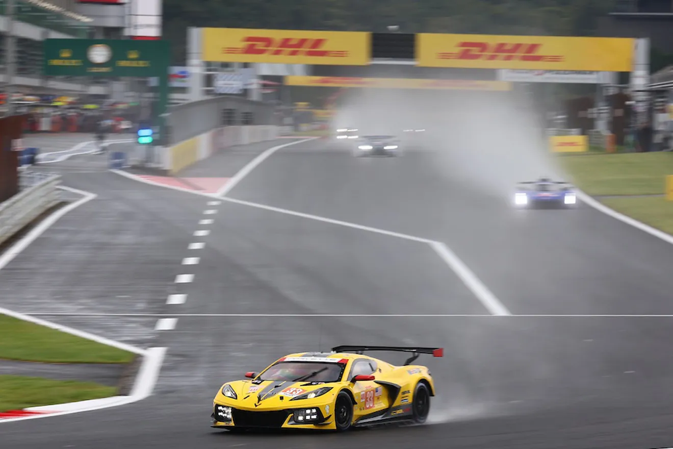 Doblete de Ferrari en el FP1 pasado por agua de las 6 Horas de Fuji