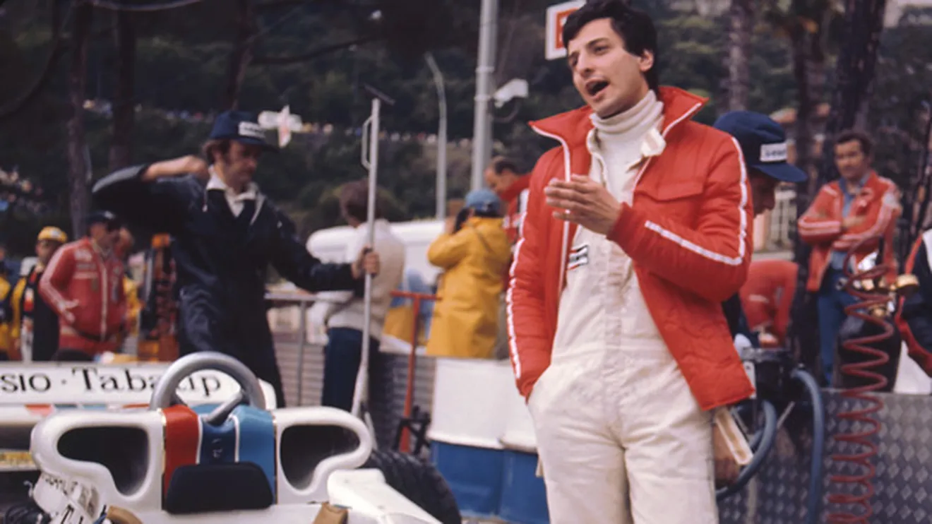 Riccardo Patrese en el GP de Mónaco de 1977 de Fórmula 1