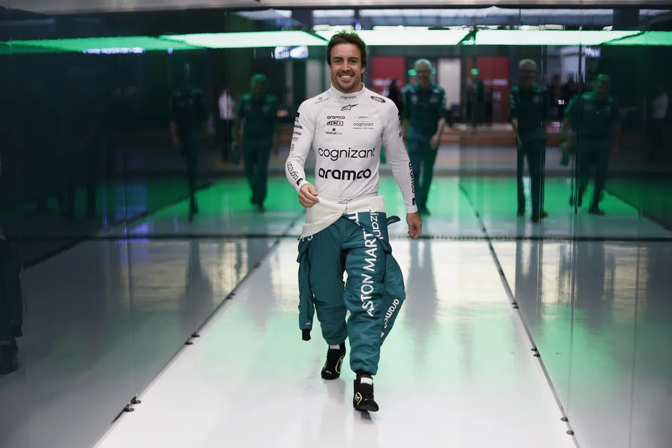 Fernando Alonso, con la mira en Singapur: «Me conozco y sé que voy arriesgar y dar más que en otros circuitos»