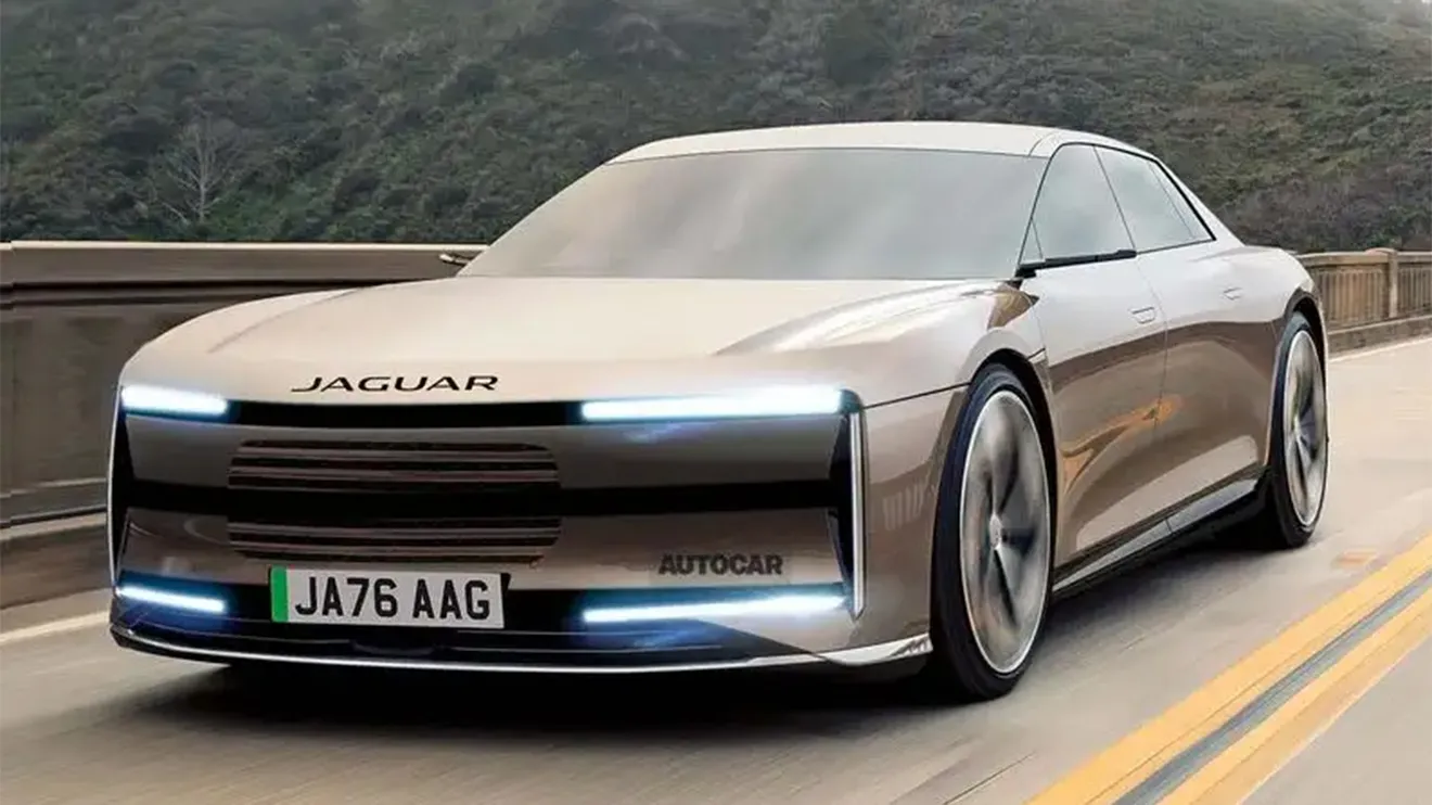 Más de 600 km de autonomía y tracción 4x4, el lujoso coche eléctrico con el que Jaguar quiere plantar cara al Mercedes EQS