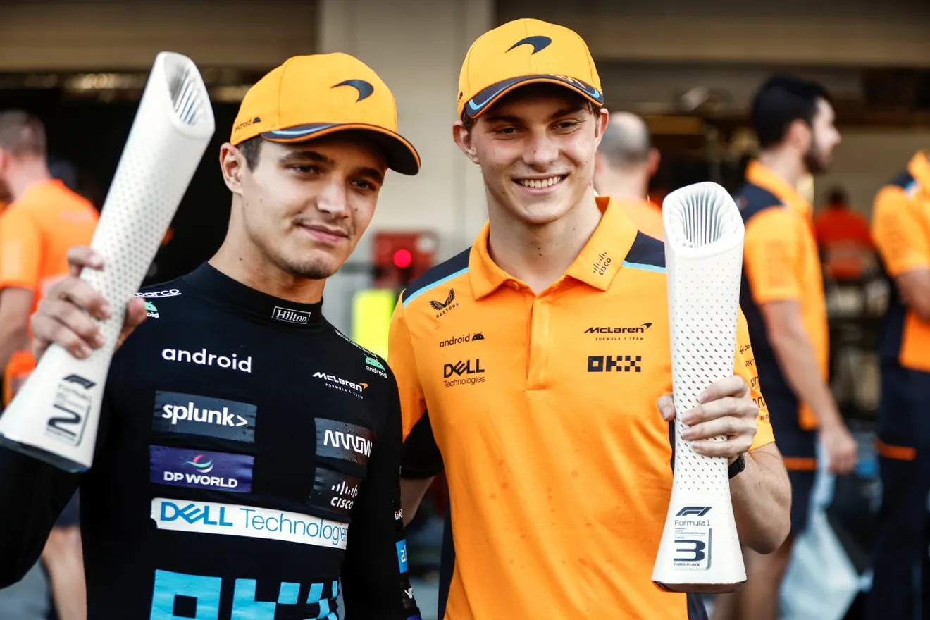 Lando Norris cree que McLaren superará a Aston Martin y se acuerda de Stroll: «Tenemos dos pilotos arriba»