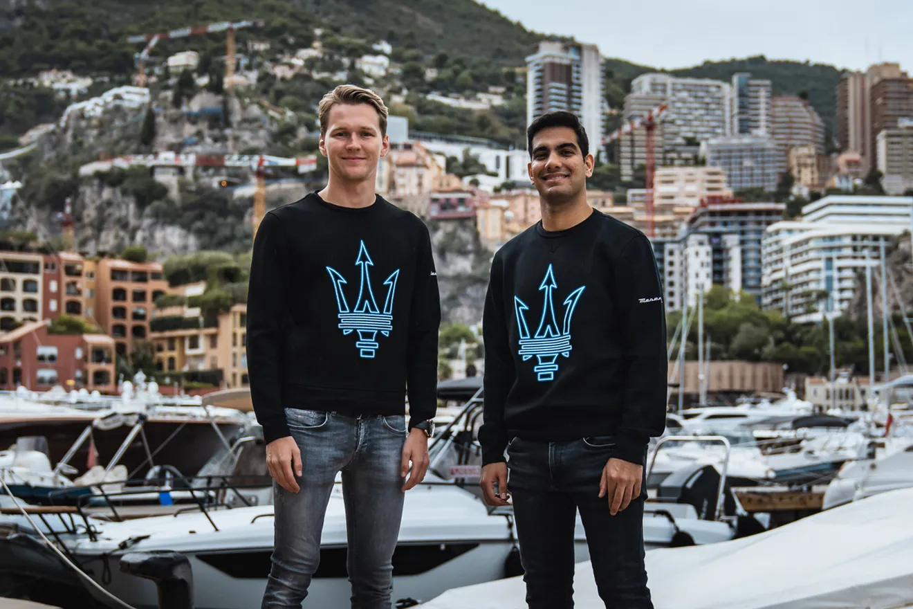 Maximilian Günther y Jehan Daruvala, pareja de pilotos de Maserati en Fórmula E