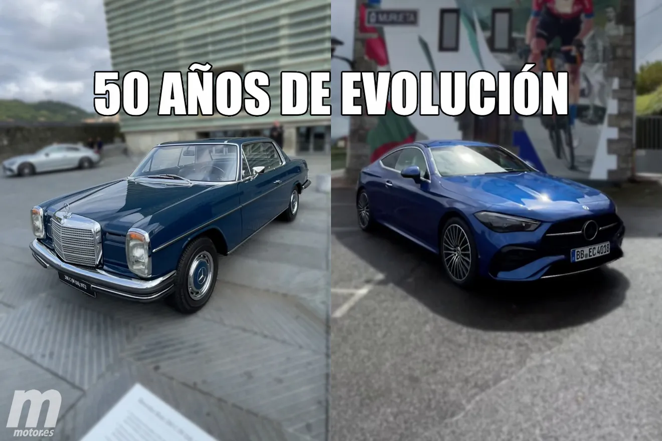 Mercedes CLE 2003 vs 280 C 1972, ¿cómo ha cambiado en 50 años?