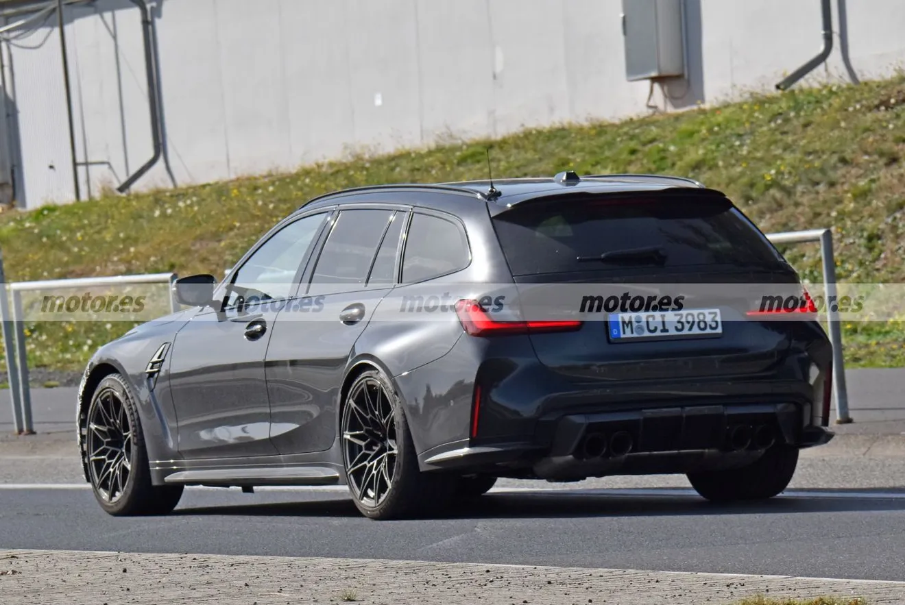 Fotos espía BMW M3 Touring Facelift 2025