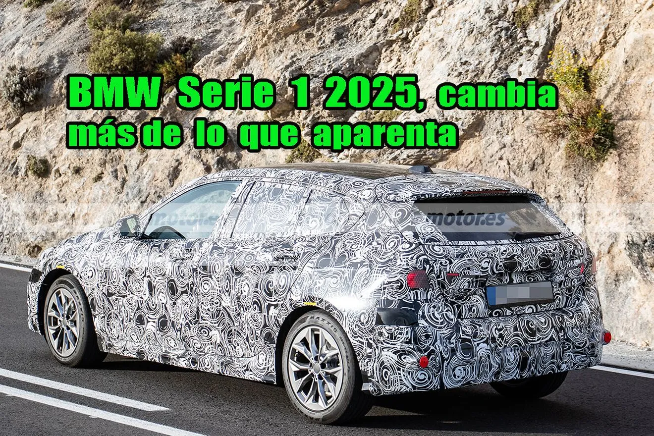 El BMW Serie 1 será más nuevo de lo que aparenta e imaginas, el detalle más revelador del renovado compacto que llega en 2025