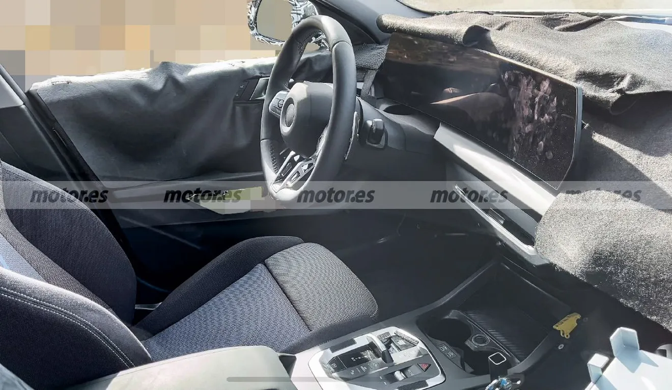Fotos espía interior BMW Serie 1 2025