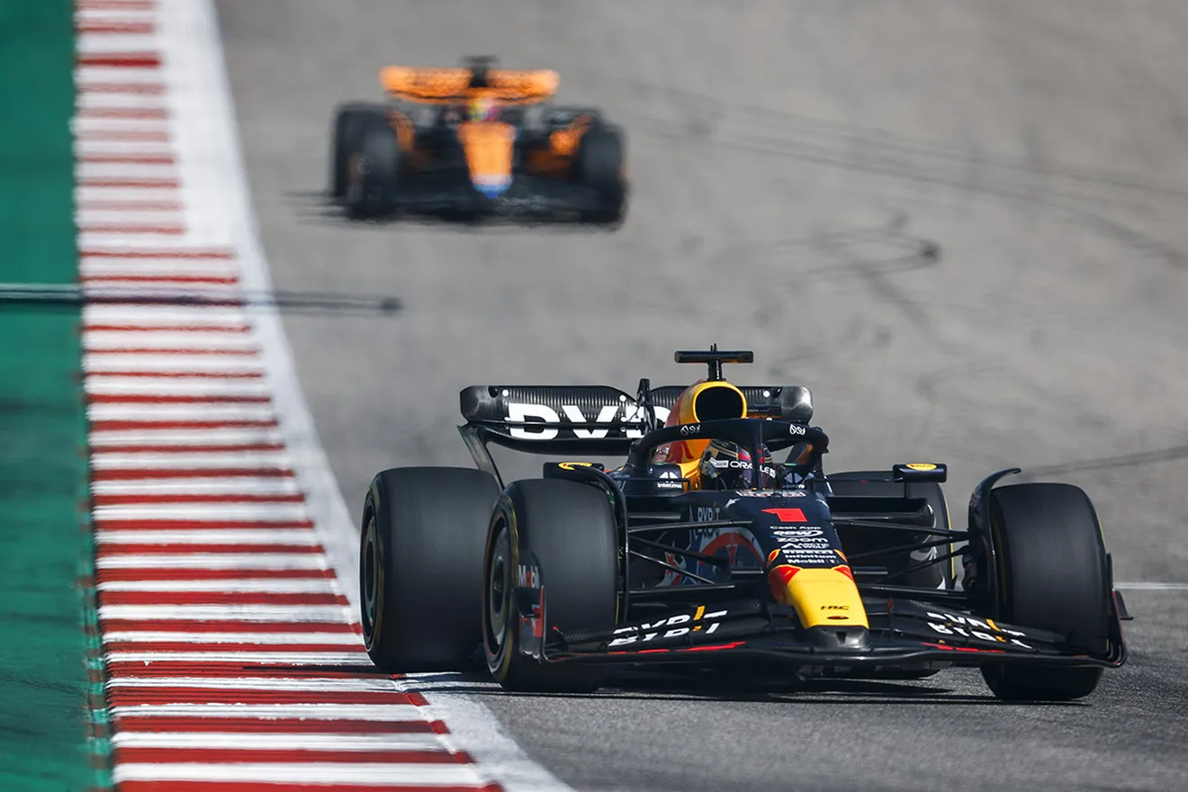 Max Verstappen consigue su victoria más sufrida en Austin, la 15ª del año