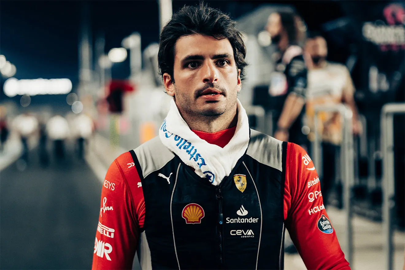Carlos Sainz, muy enfadado tras no poder correr: «Estoy muy decepcionado, a veces el Motorsport es así»