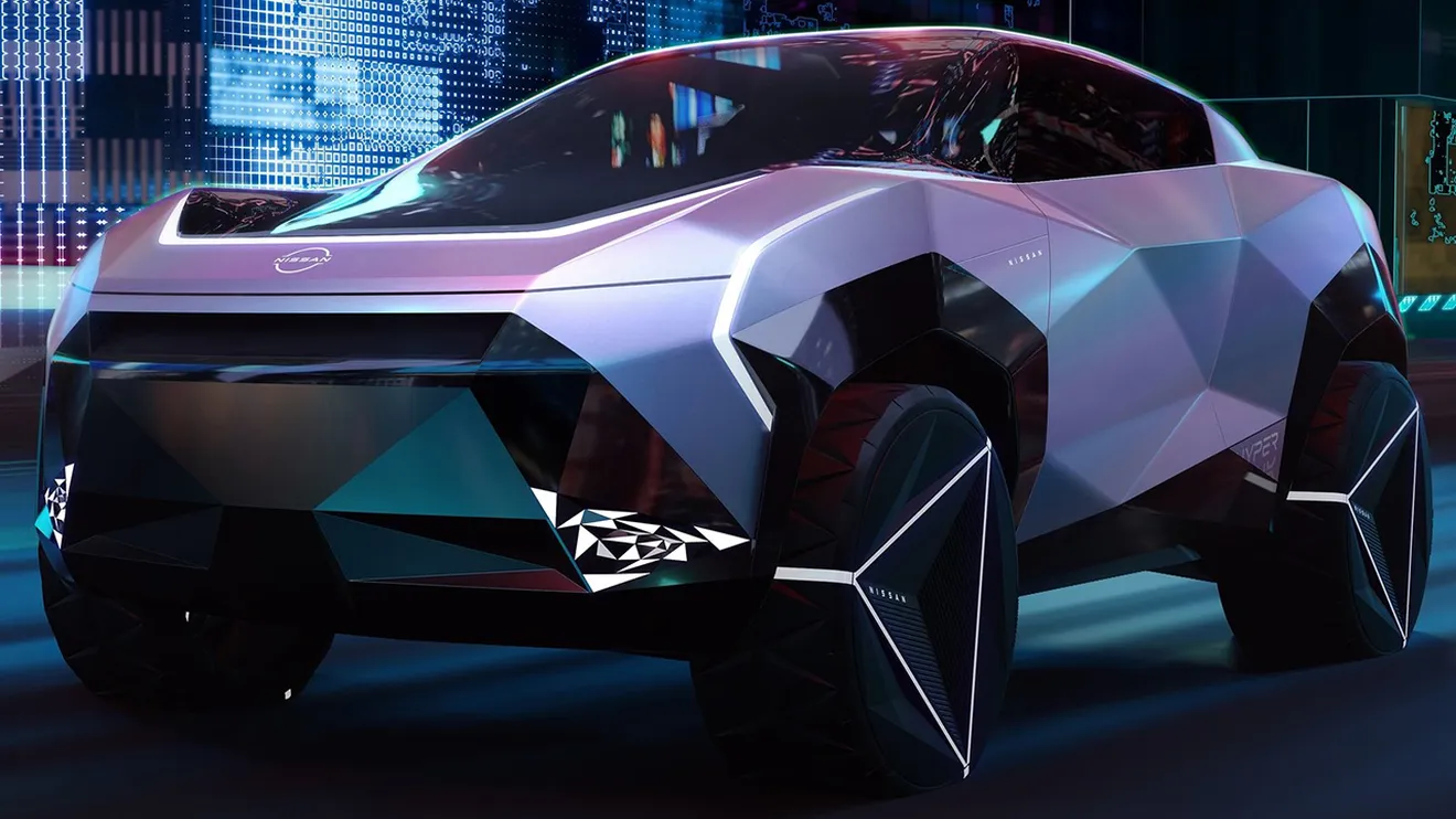 Lo nuevo de Nissan se llama Hyper Punk y permite imaginar cómo será el futuro Juke eléctrico