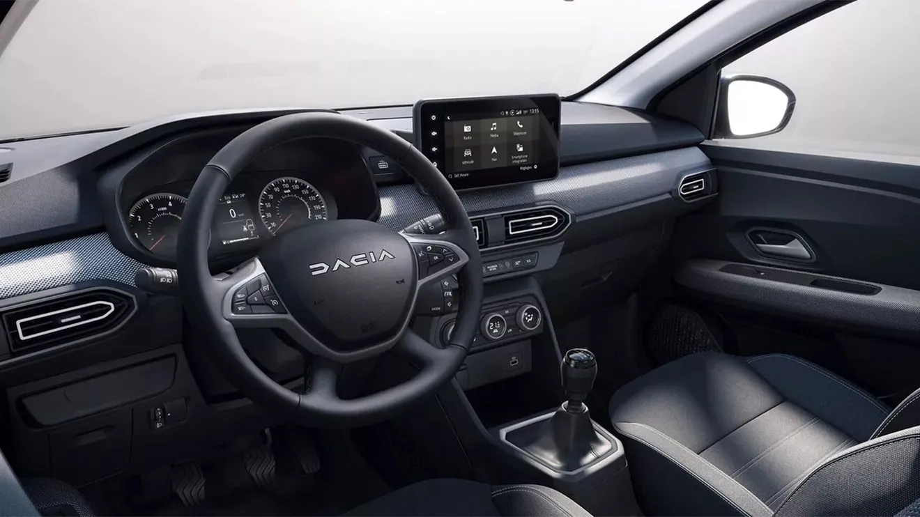 Dacia Sandero - interior