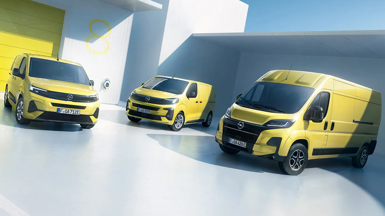 Opel renueva las furgonetas Combo, Vivaro y Movano, ahora más tecnológicas y con nuevo diseño