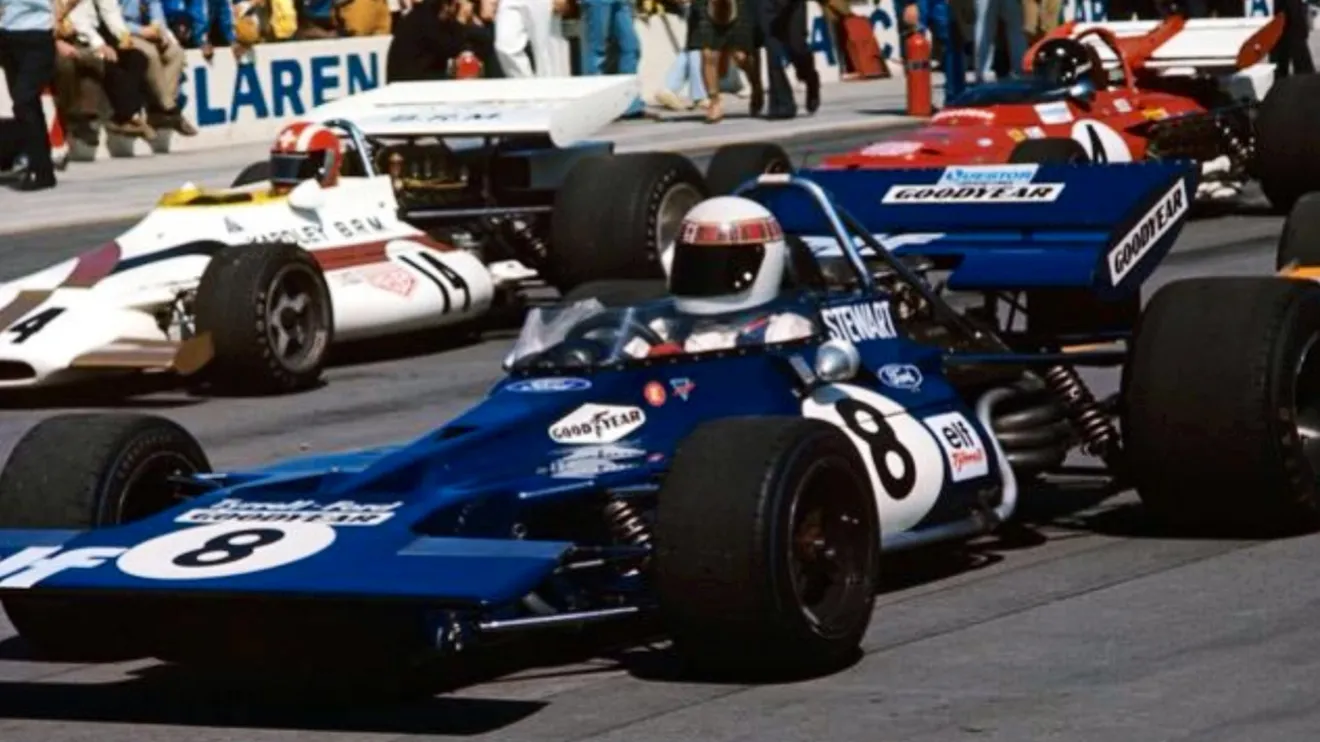 Jackie Stewart hizo dos buenas carreras con el Tyrrell