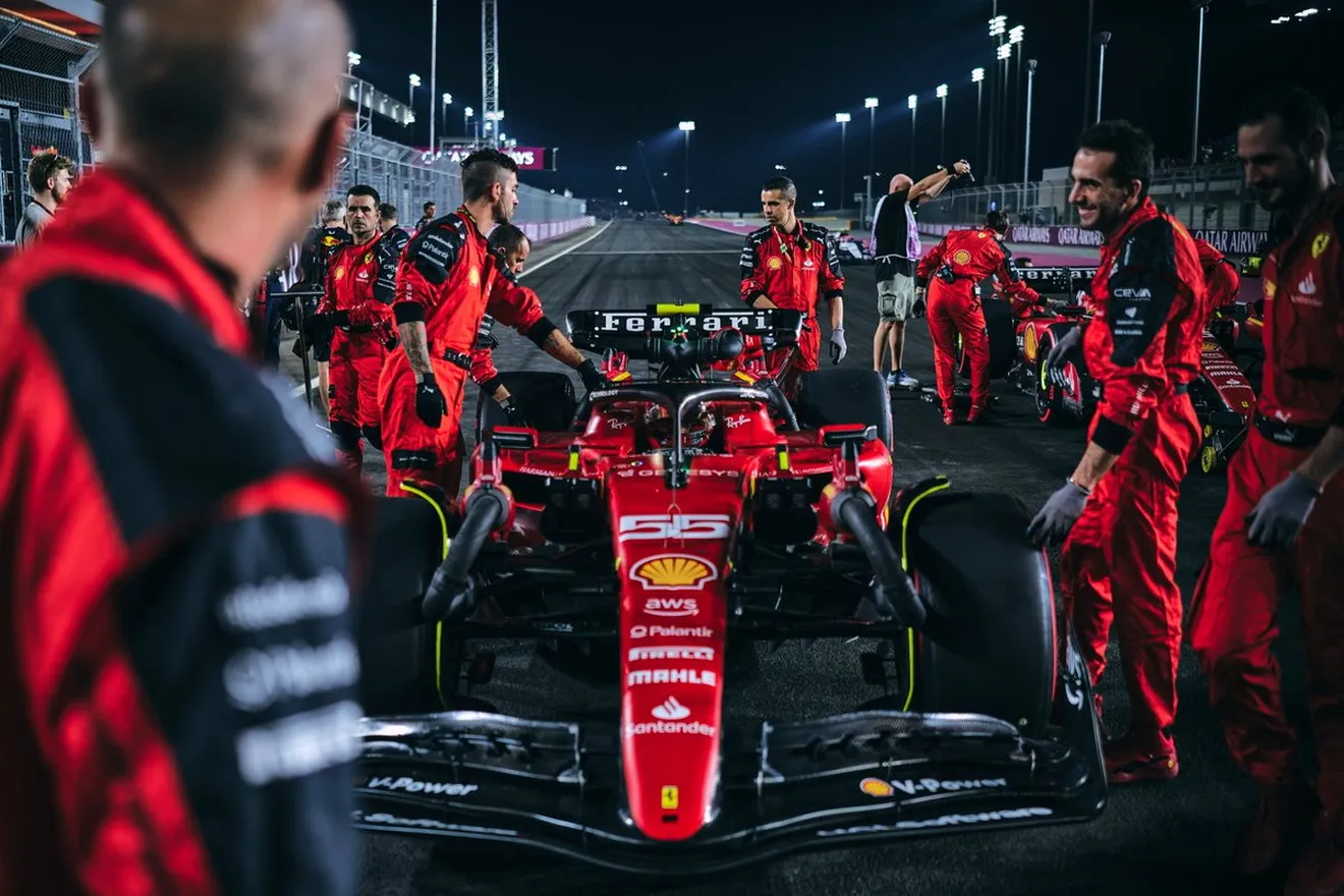 Carlos Sainz no correrá en Qatar después de que Ferrari haya encontrado una rotura en su monoplaza