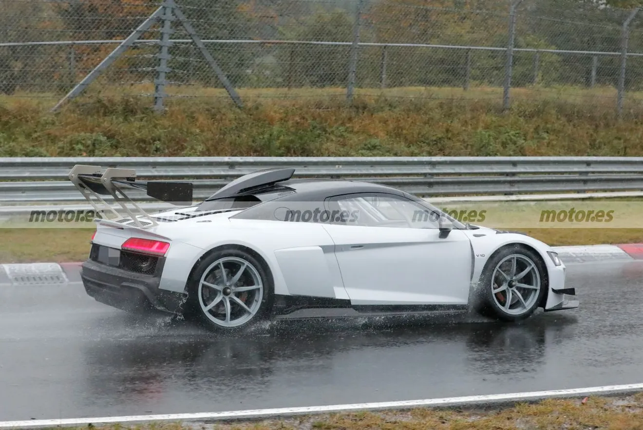 Fotos espía Scherer Sport Audi R8 GT3 2024