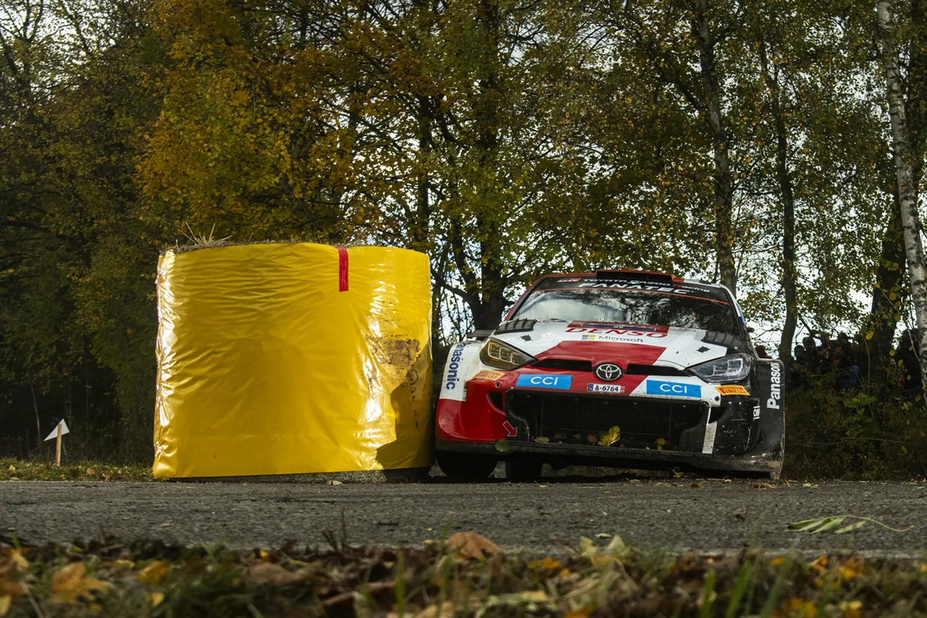 Thierry Neuville marca la pauta en el Rally de Europa Central tras el error de Kalle Rovanperä