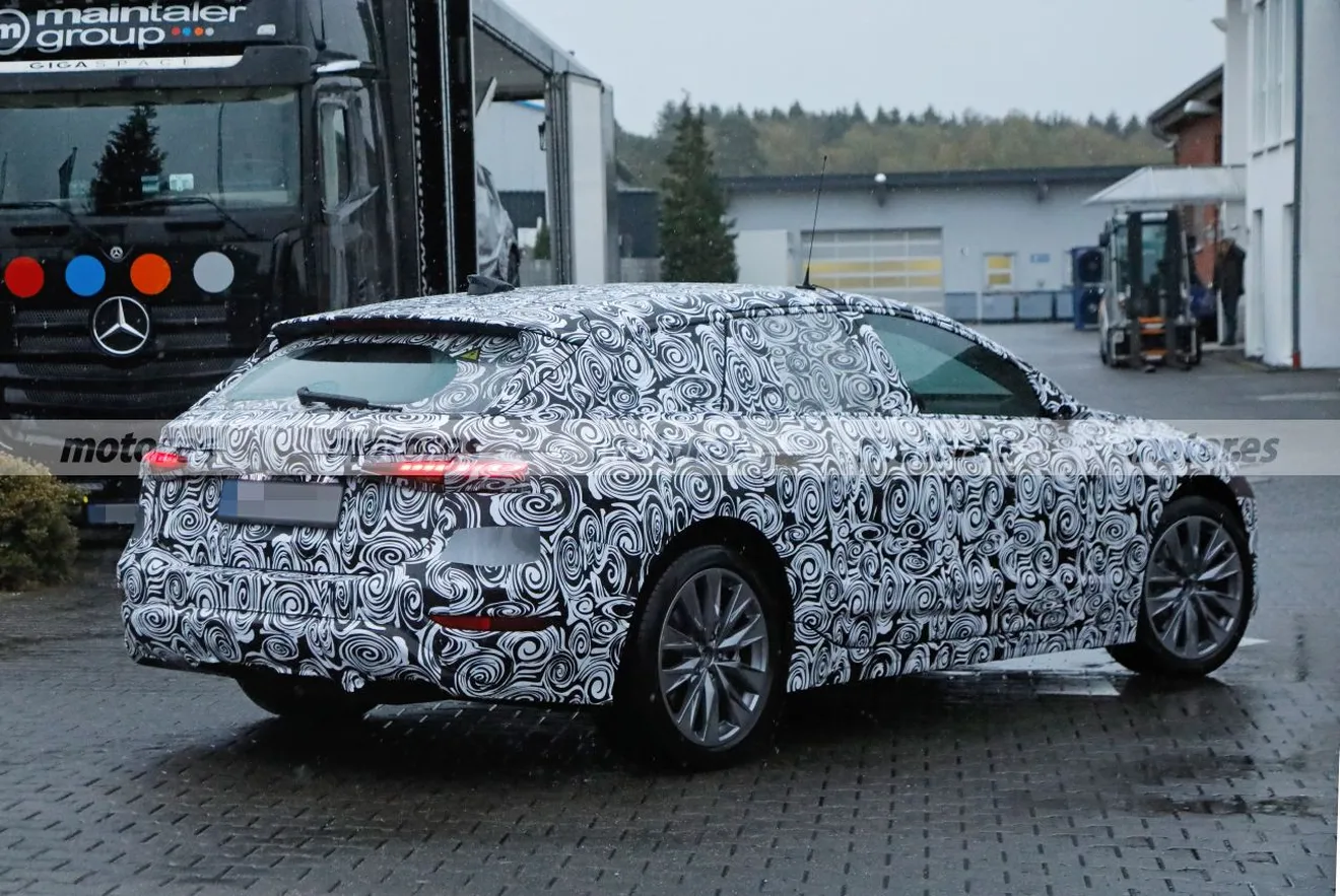 Fotos espía Audi A6 Avant e-tron 2025