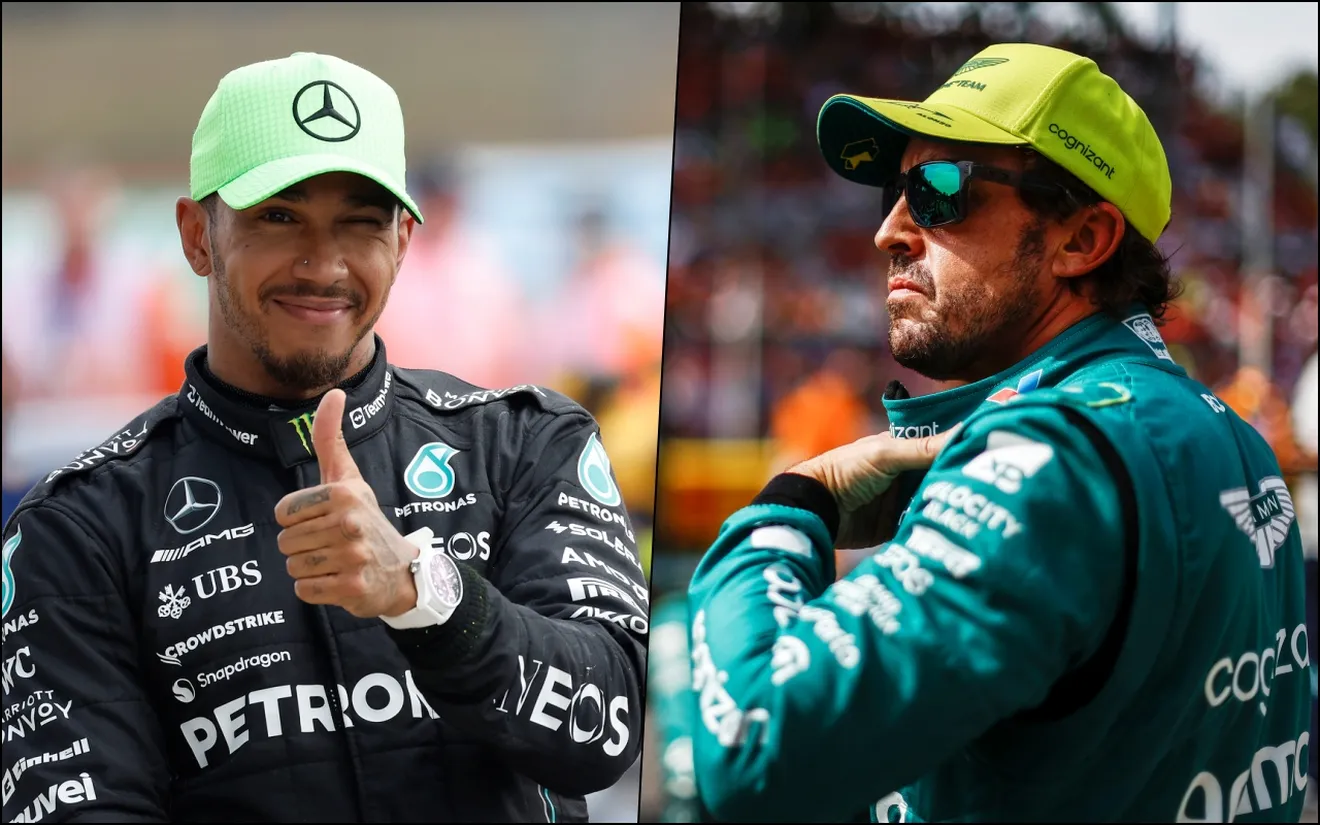La cualidad por la que Fernando Alonso admira a Lewis Hamilton: «Siempre lo ha hecho muy bien»