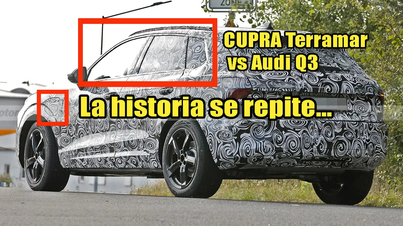 Dos caras de la misma moneda, la jugada maestra del nuevo CUPRA Terramar frente al futuro Audi Q3