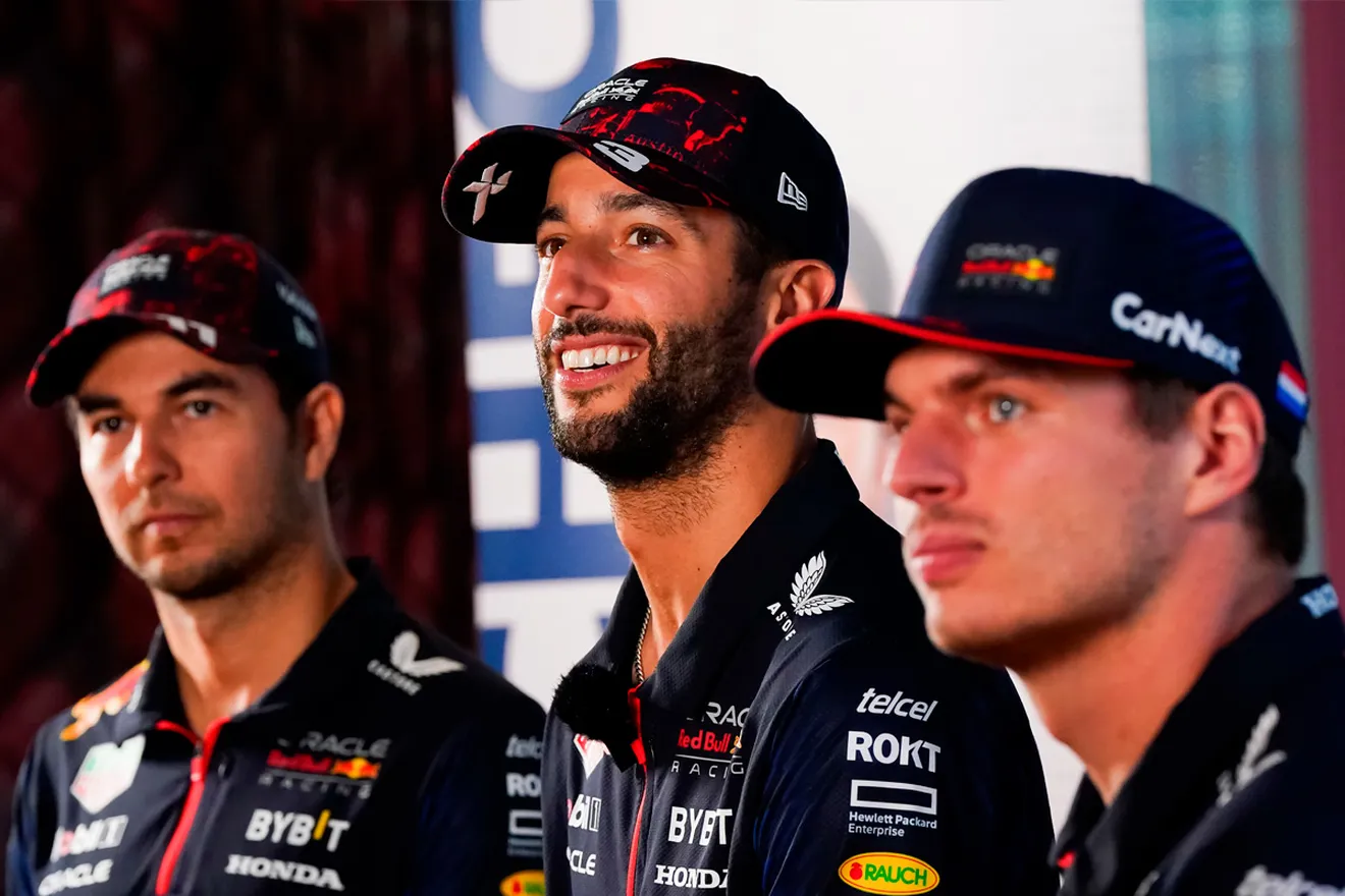 Daniel Ricciardo aclara si es candidato para suplir a Checo Pérez en Red Bull en 2024