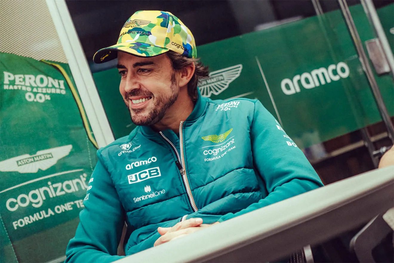 Fernando Alonso vuelve a sonreír en Interlagos: «Somos bastante competitivos»