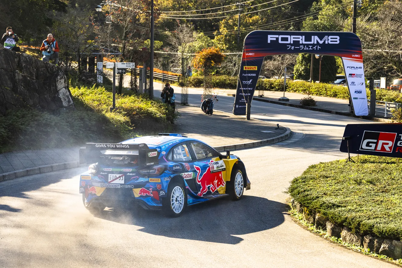 Dominio de Thierry Neuville en el shakedown del Rally de Japón, cita que conquistó en 2022