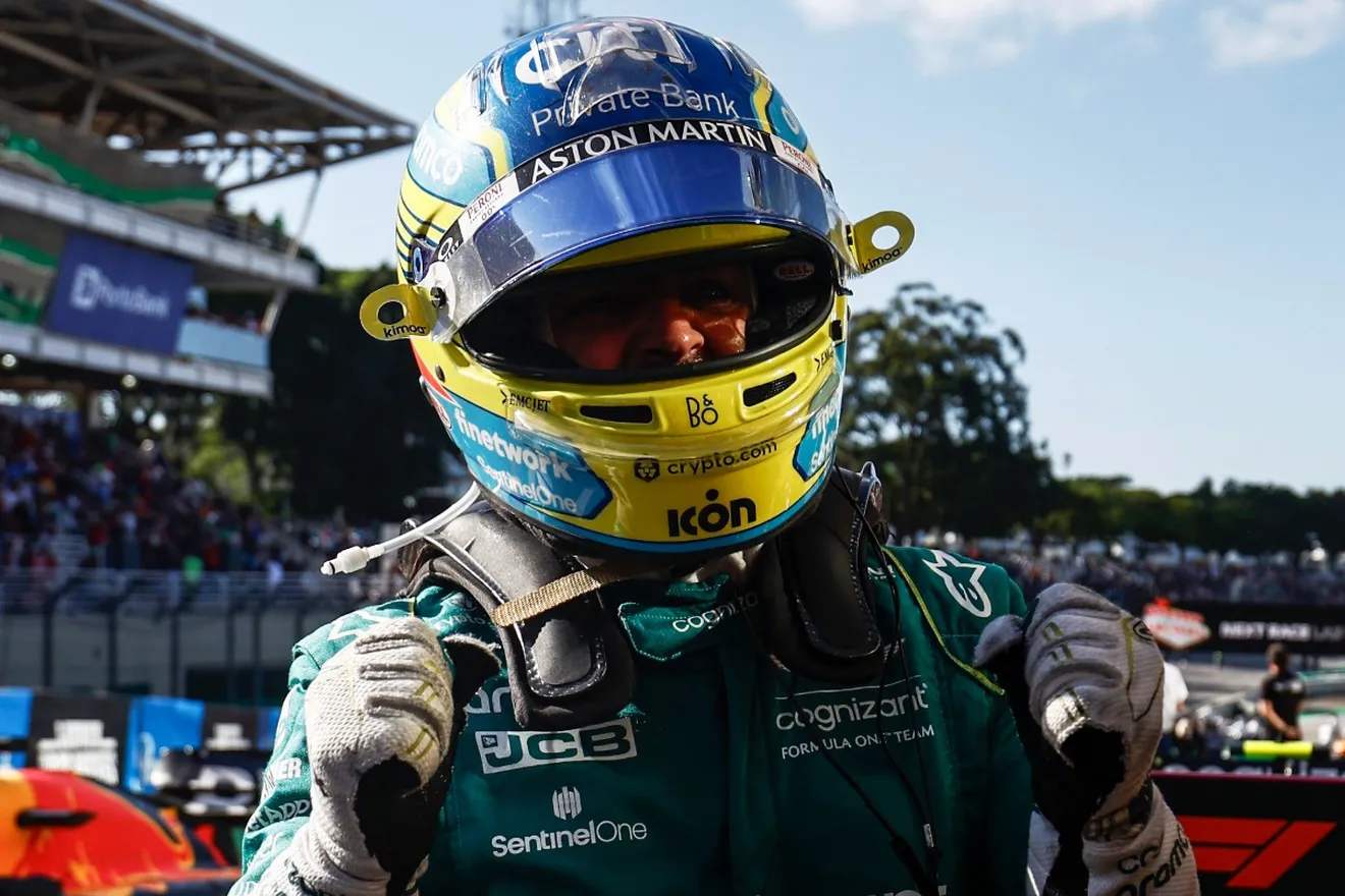 La reacción de Aston Martin al increíble final de carrera de Fernando Alonso: «Ha sido magia»
