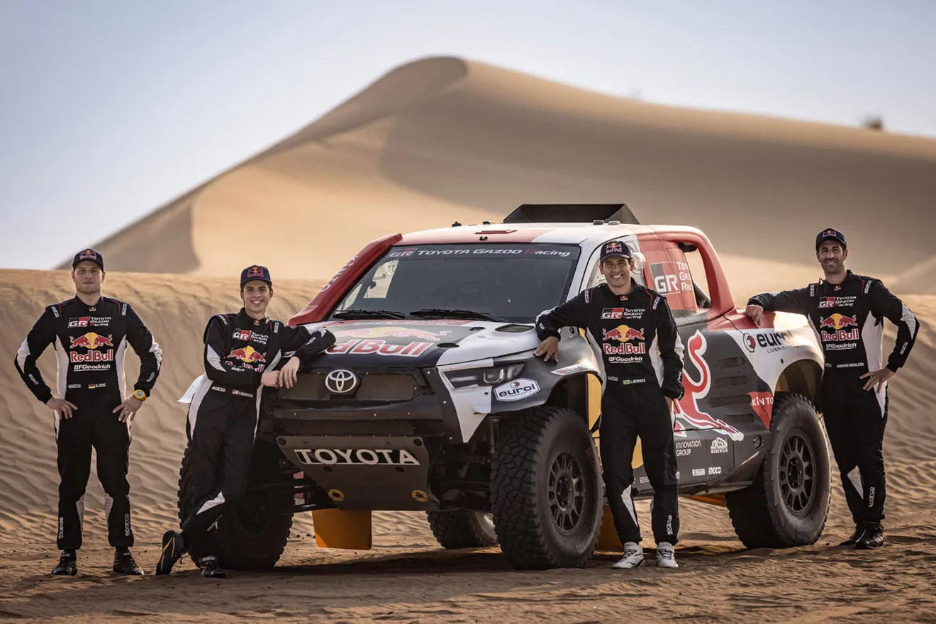 Toyota suple con Lucas Moraes y Seth Quintero la baja de Nasser Al-Attiyah 