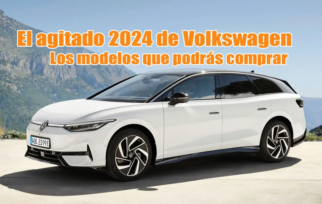 El gran elenco de novedades de Volkswagen para 2024, eléctricos incluidos, que podrás comprar desde principios de año