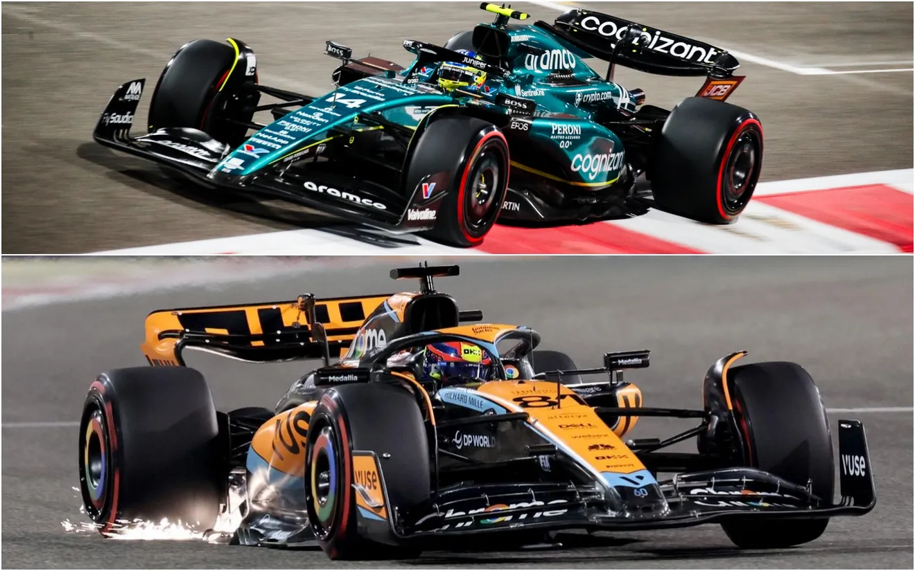 Aston Martin y McLaren siguieron una trayectoria radicalmente opuesta en 2023, ¿quién da más confianza para la F1 de 2024?