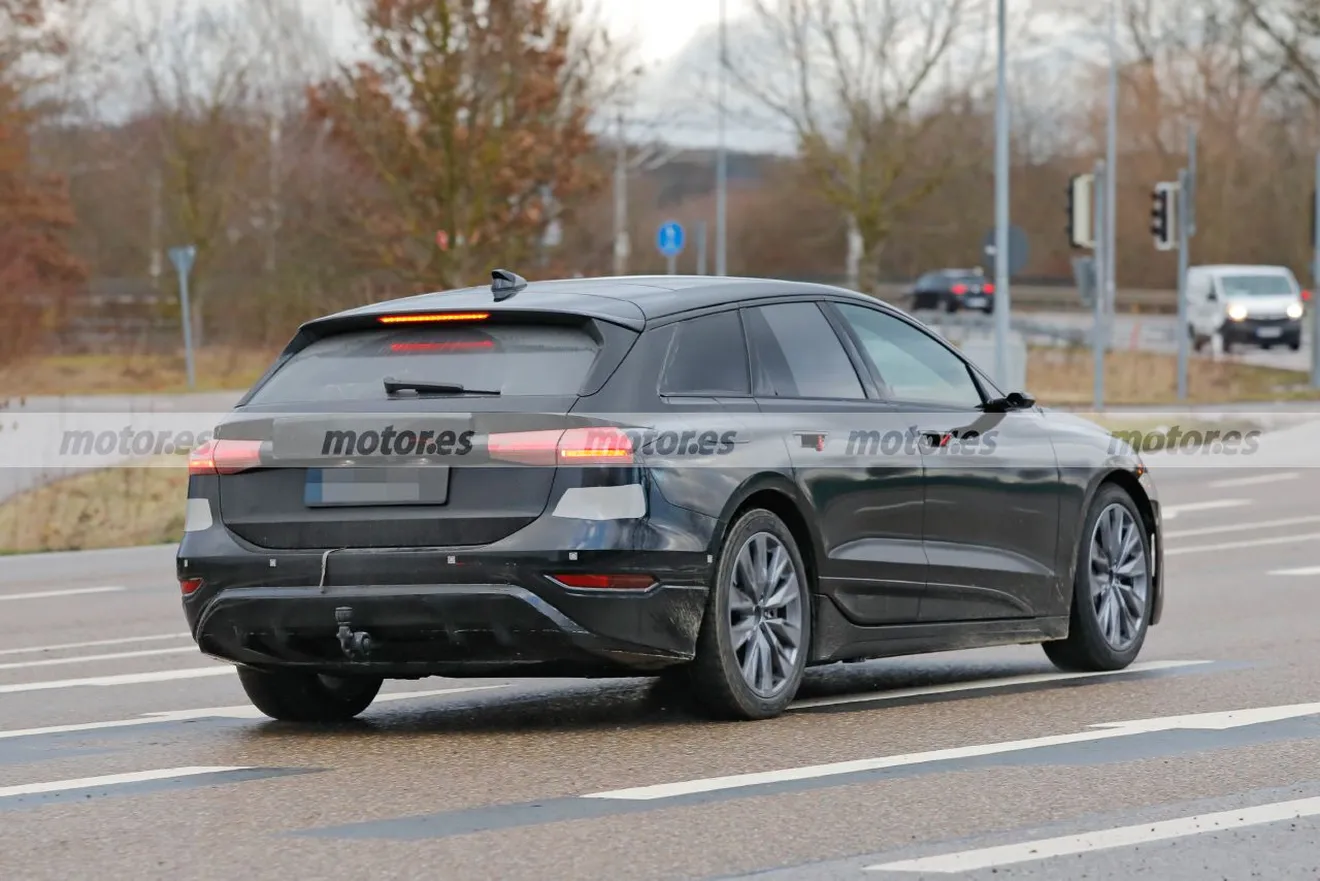 Fotos espía Audi A6 Avant e-tron 2025