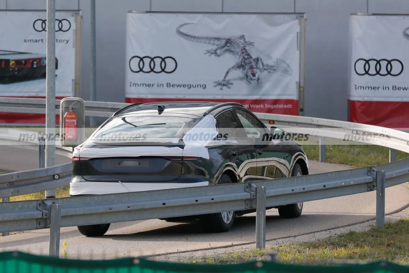 Fotos espía Audi Q6 e-tron y Q6 Sportback e-tron 2025