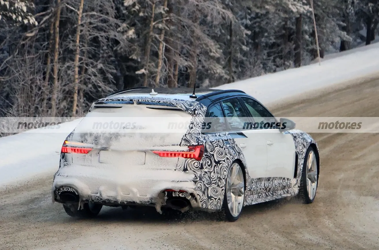Fotos espía Audi RS 6 Avant Performance Evo 2025